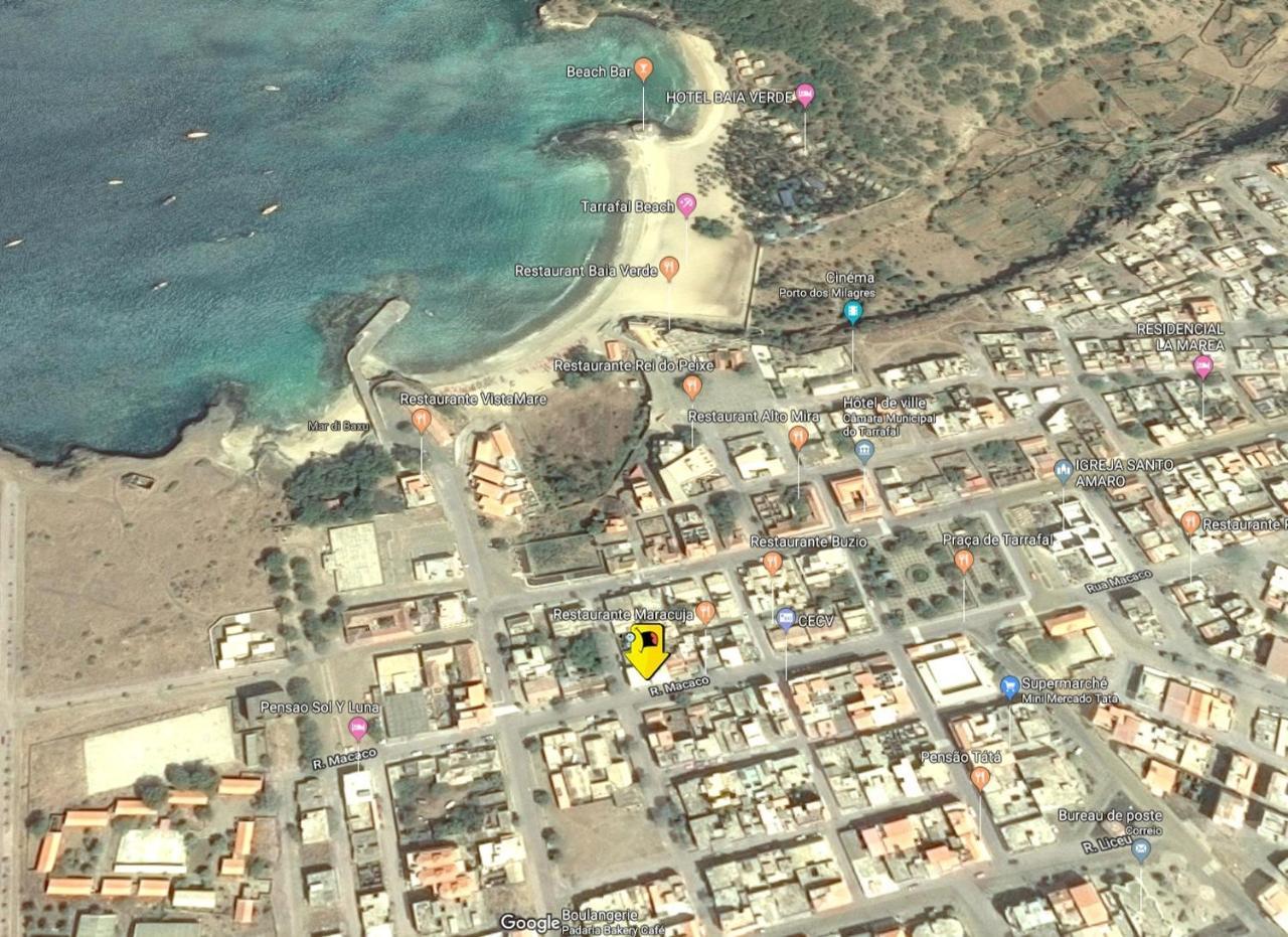 Casa Cabral : Big Apartment Next To The Beach Tarrafal  Εξωτερικό φωτογραφία